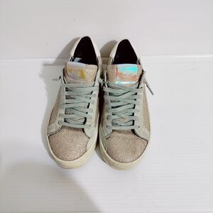 P448 John sneakers pink glitter size 36